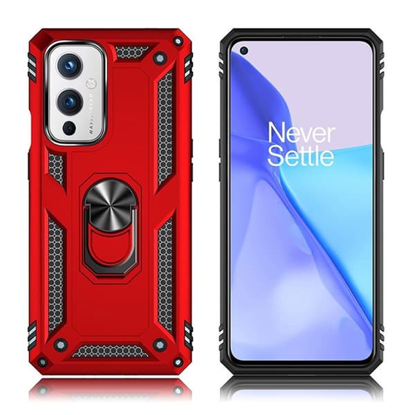 Bofink Combat OnePlus 9 Suojakotelo - Punainen Red