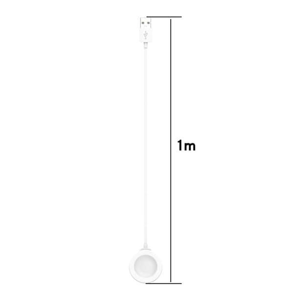 1m Huawei Watch 4 / 4 Pro magnetisk opladningskabel - Hvid White
