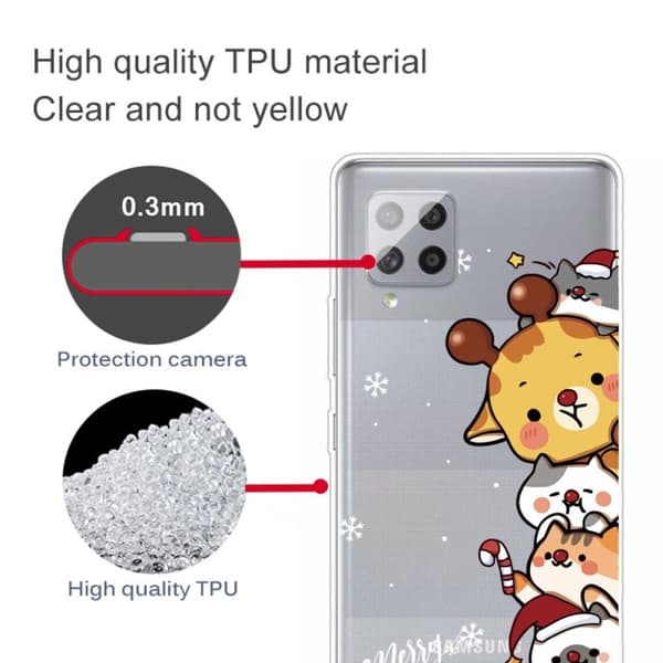 Juleveske til Samsung Galaxy A42 5G - Dyr Multicolor