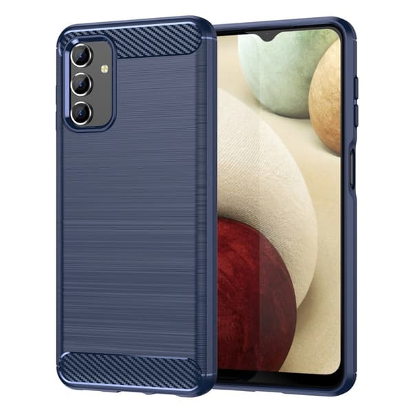Carbon Flex Suojakotelo Samsung Galaxy A13 5G - Sininen Blue