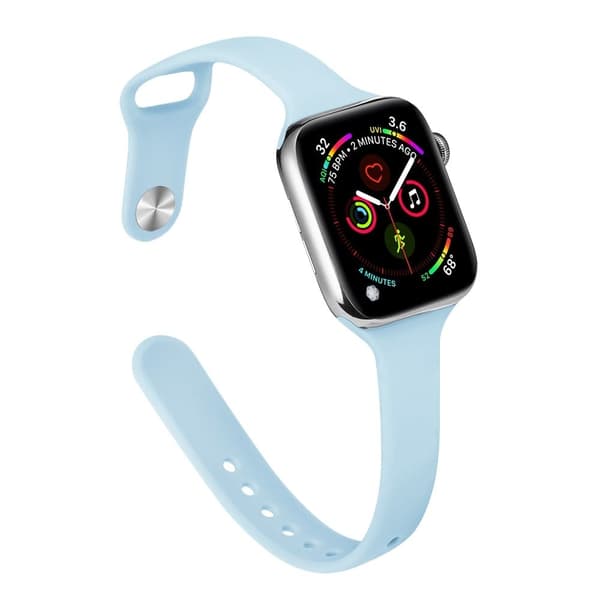 Apple Watch 41mm / 40mm / 38mm Slim Bands handledsrem - Himmelsblå Blå