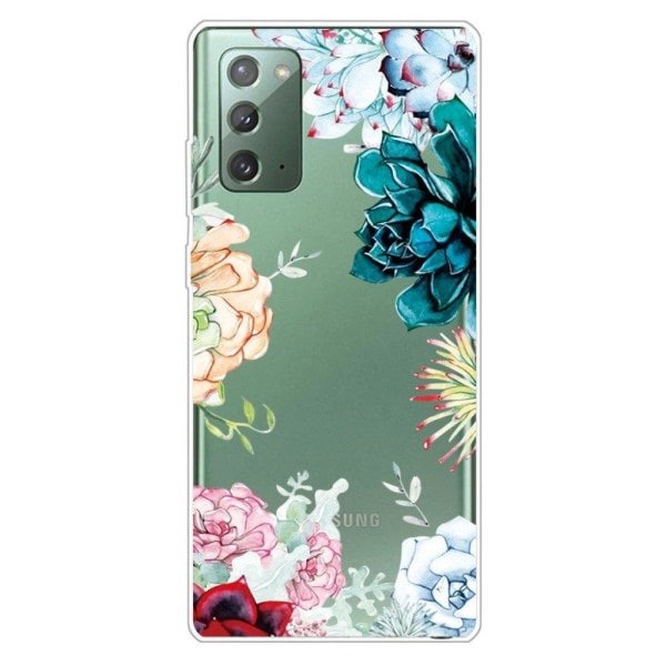 Deco Samsung Galaxy Note 20 case - Beautiful Flower Multicolor