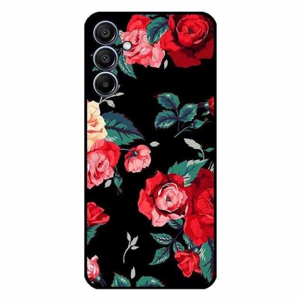 Imagine Samsung Galaxy M15 kotelot - Musta / Ruusu Pink