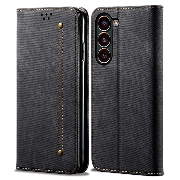 Jeans Samsung Galaxy S23 fodral - Svart Svart