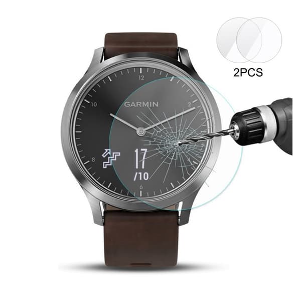 HAT PRINCE Garmin Vivomove HR 2 pack extra glas - Genomskinligt Transparent