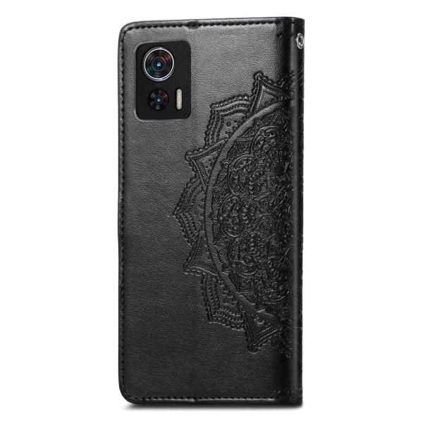 Mandala Motorola Edge 30 Neo Läppäkotelo - Musta Black