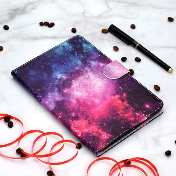 iPad 10.2 (2021) / Air (2019) cool pattern leather flip case - S Multicolor