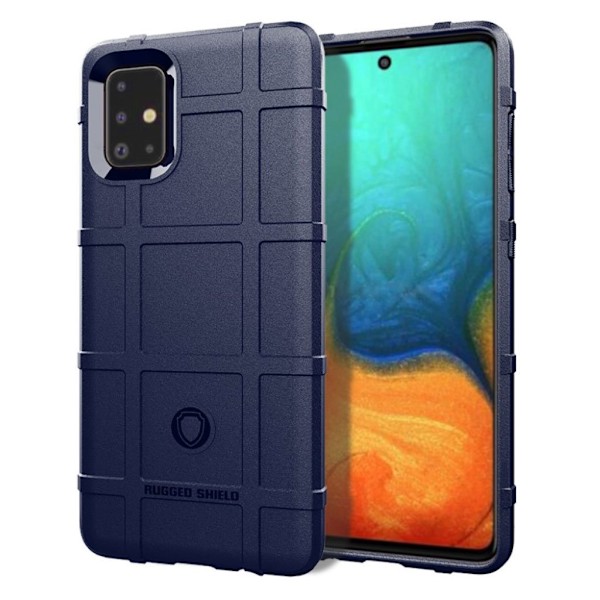 Rugged Shield cover - Samsung Galaxy A71 – Blå Blue
