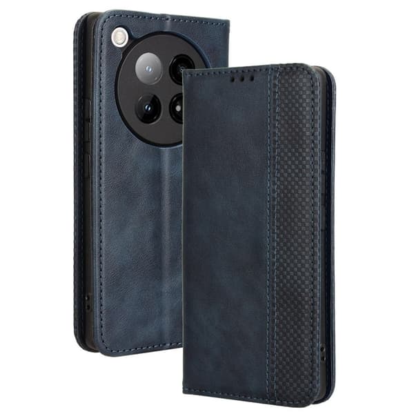 Bofink Vintage Infinix Zero 40 lærveske - Blå Blue