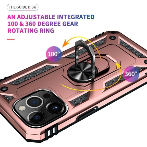 Bofink Combat iPhone 13 Pro Suojakotelo - Ruusukulta Pink