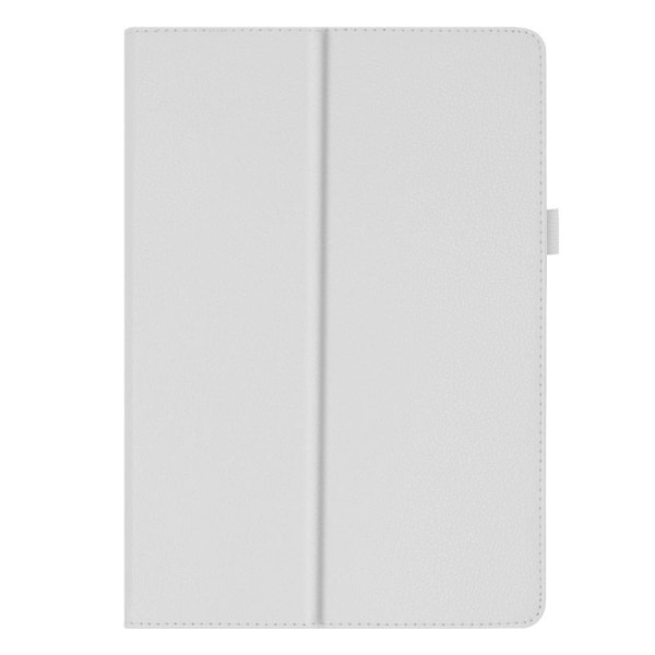 Lenovo Tab E10 litchi læderetui - Hvid White