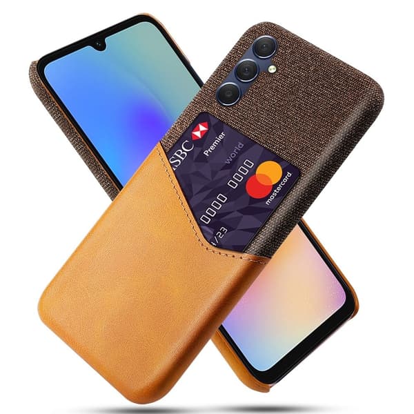 Bofink Samsung Galaxy A05s cover med kortholder - Orange Orange