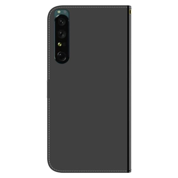 Mirror Sony Xperia 1 IV flip case - Musta Black