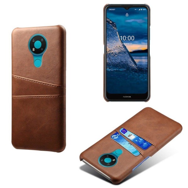 Dual Card Nokia 3.4 kotelot - Ruskea Brown