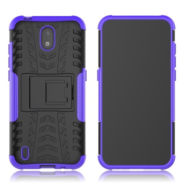 Offroad Nokia 1.3 kotelot - Musta / Violetti Black