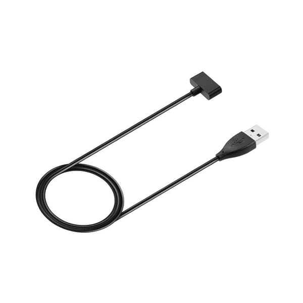 Fitbit Ionic USB laddar kabel - Svart Svart