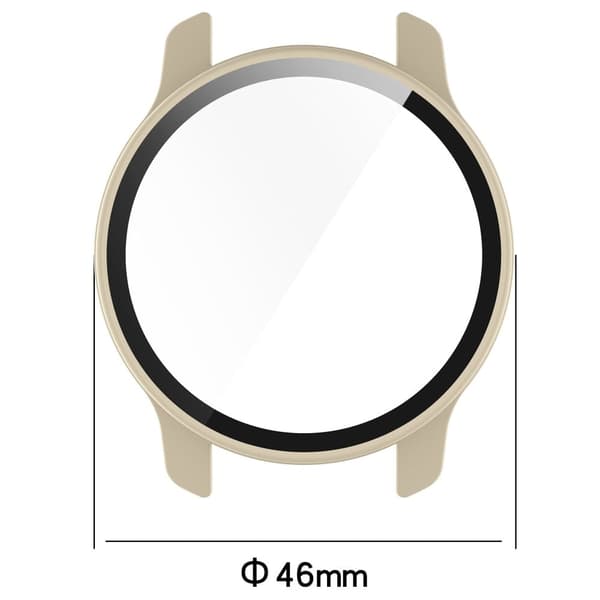 Garmin Venu 2 Plus cover with tempered glass screen protector - Transparent Transparent