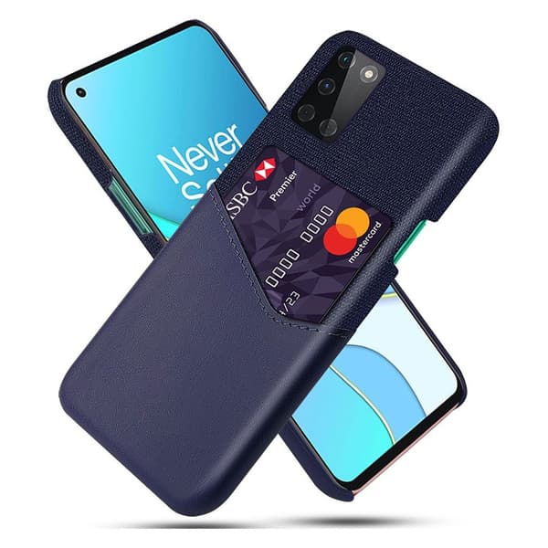 Bofink OnePlus 8T korttikotelo - Sininen Blue