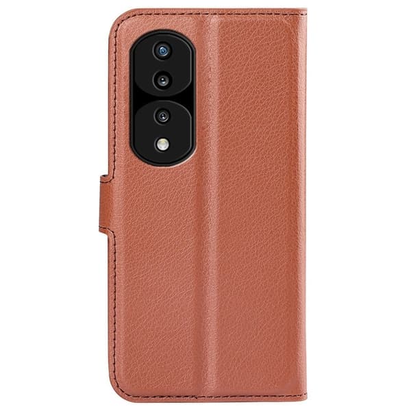 Klassisk Honor 70 Flip Etui - Brun Brown