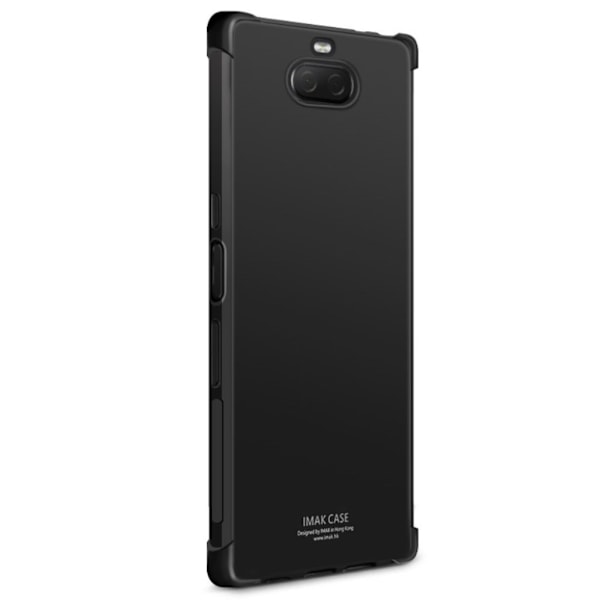 IMAK Sony Xperia 10 Plus putoamisen estävä kotelo - Metalli Musta Black