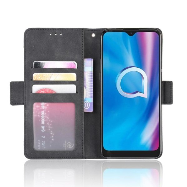 Modernt Alcatel 1SE (2020) fodral med plånbok - Svart Svart