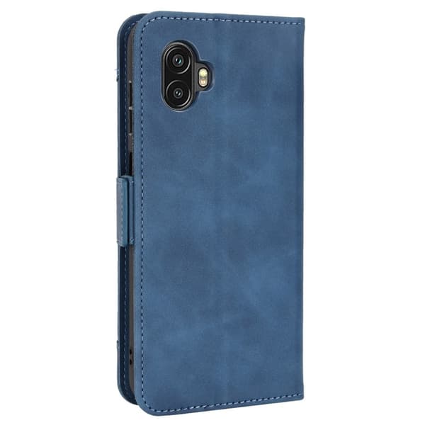 Modernt Samsung Galaxy Xcover 6 Pro fodral med plånbok - Blå Blå