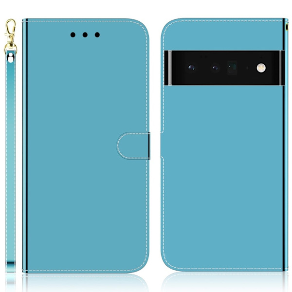 Mirror Google Pixel 6 Pro fodral - Blå Blå