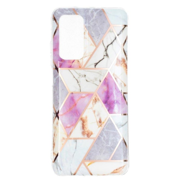 Marble design Samsung Galaxy A32 5G kotelot - Monivärinen Puolisuunnikkaan Multicolor