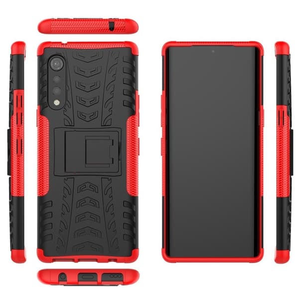 Offroad LG Velvet deksel - Rød Red