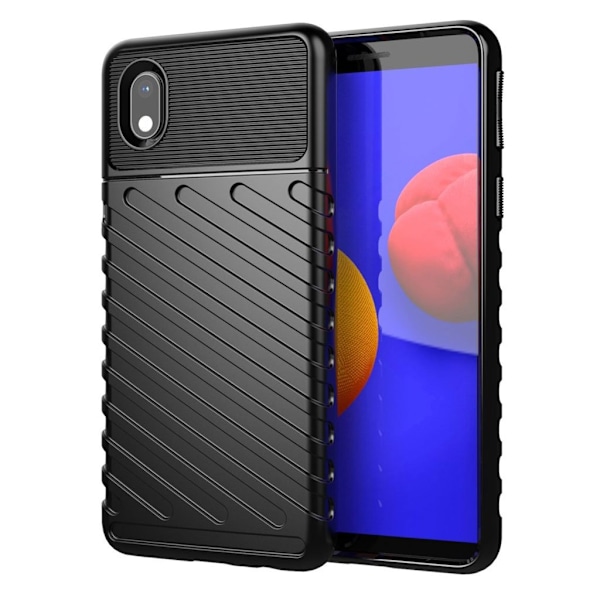 Thunder Samsung Galaxy A01 Core kotelot - Musta Black
