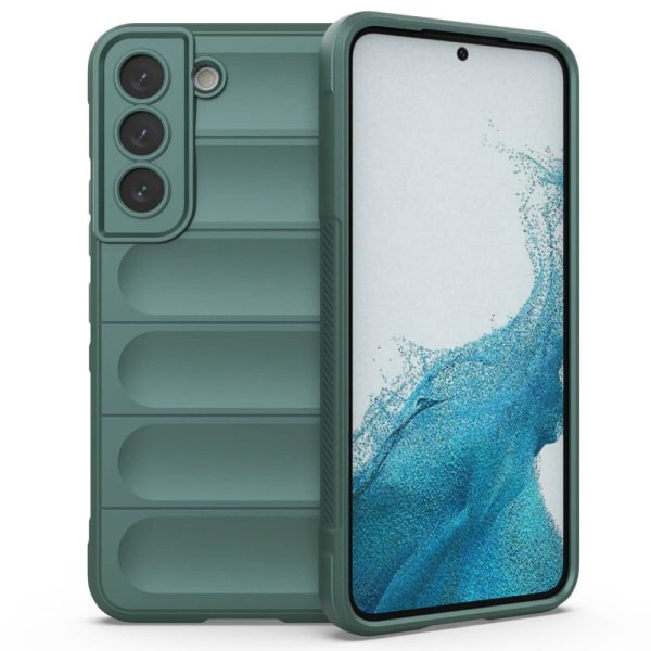 Blødt grebsformet cover til Samsung Galaxy S22 - Grøn Green