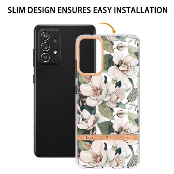 Supertyndt og slidstærkt softcover til Samsung Galaxy A52s 5G / A52 5G / A52 - Grøn Gardenia Green