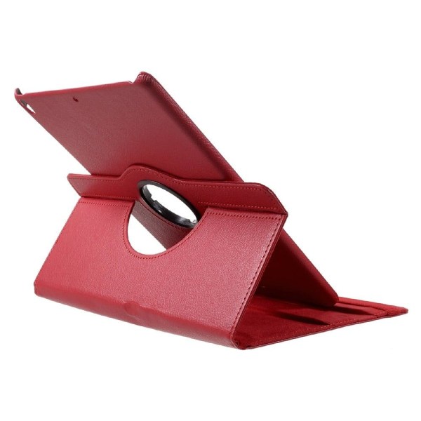iPad Pro 10.5 Læder etui med roterende stand - Rød Red