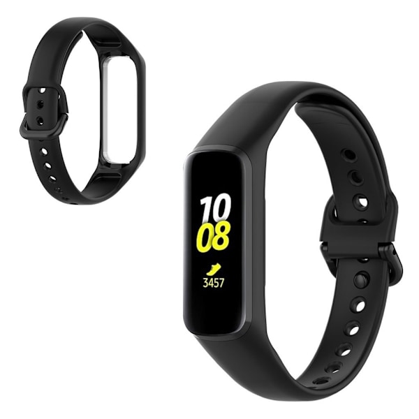 Samsung Gear Fit2 silikone frame - sort Black