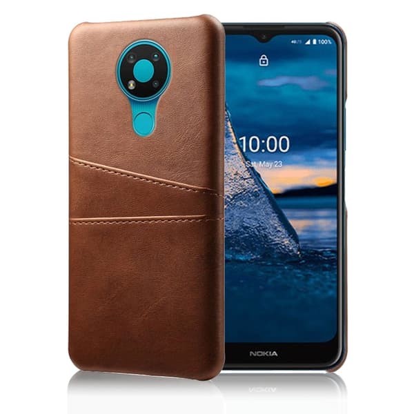 Dual Card Nokia 3.4 kotelot - Ruskea Brown