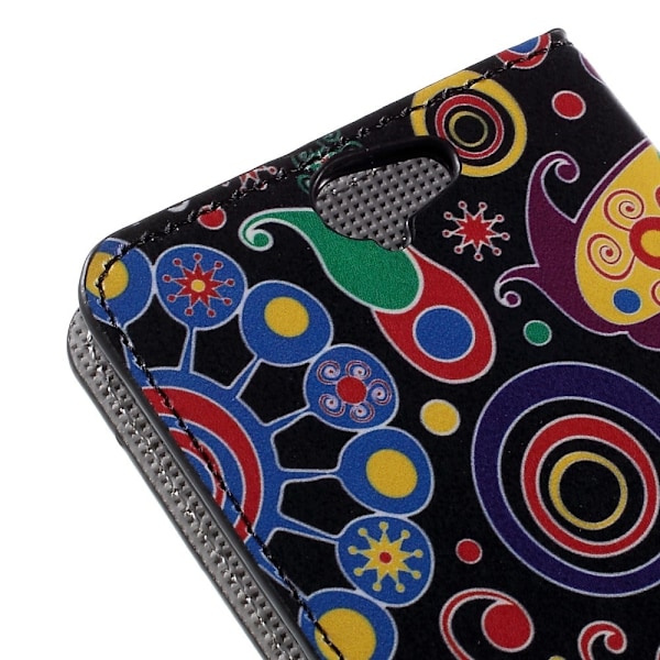 Moberg HTC One A9 Fodral - Paisley Blommor multifärg