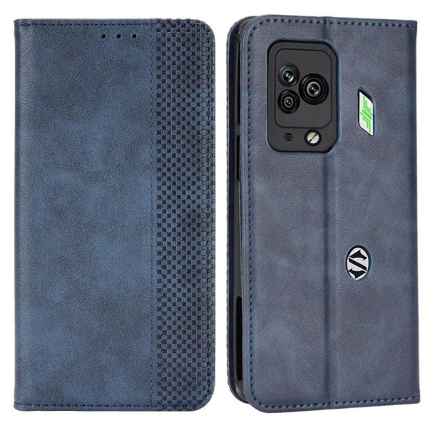 Bofink Vintage Xiaomi Black Shark 5 Pro læderetui - Blå Blue