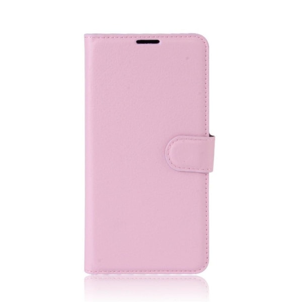 Samsung Xcover 4 Læder etui med indbygget pung - Lyserød Pink