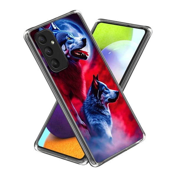 Deco Samsung Galaxy A55 deksel - Ulv Blue