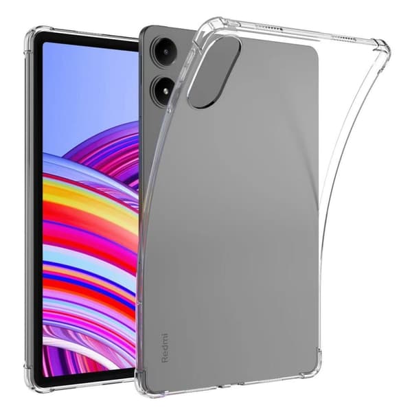 Til Xiaomi Redmi Pad Pro / Poco Pad Etui Four Corner Pro / Poco Padtection Transparent Tablet TPU Cover Transparent