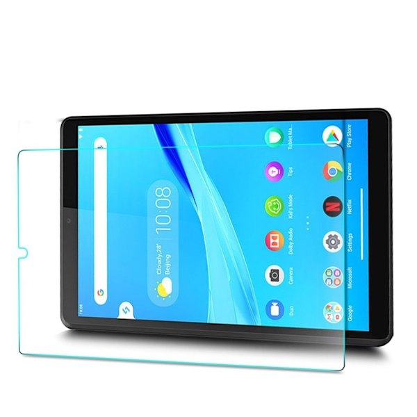 Lenovo Tab M8 arc edge 9H hærdet glas skærmbeskyttelse Transparent