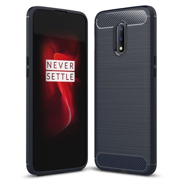 Carbon Flex OnePlus 7 case - Blå Blue