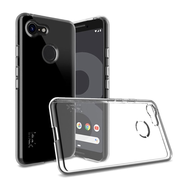 IMAK Google Pixel 3 UX-5 Serie blødt etui Transparent