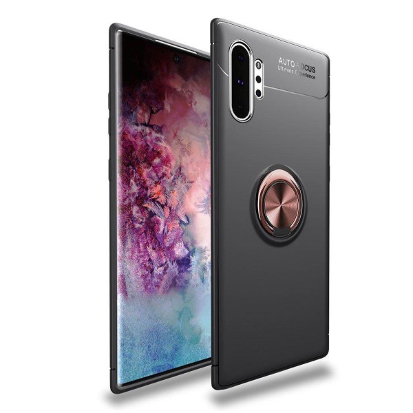 Ringo Samsung Galaxy Note 10 Pro kuoret - Musta / Ruusukulta Pink