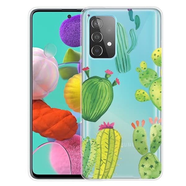 Deco Samsung Galaxy A73 Suojakotelo - Cactus Green