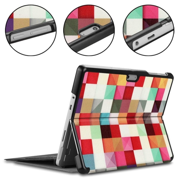 Microsoft Surface Go 3 (8V6-00004) pattern printing PU leather f Multicolor