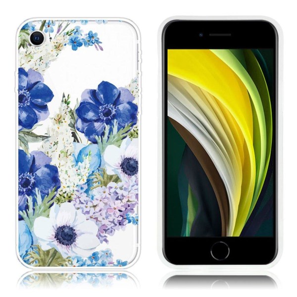Deco iPhone SE 2020 case - Flowers Multicolor