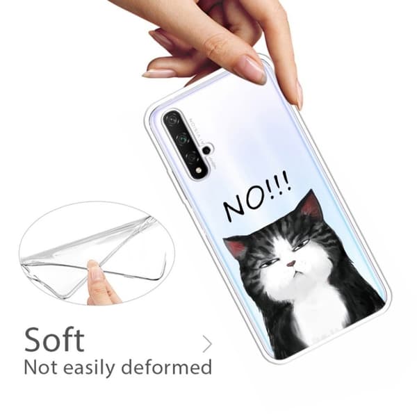 Deco Honor 20 deksel - Katt Silver grey