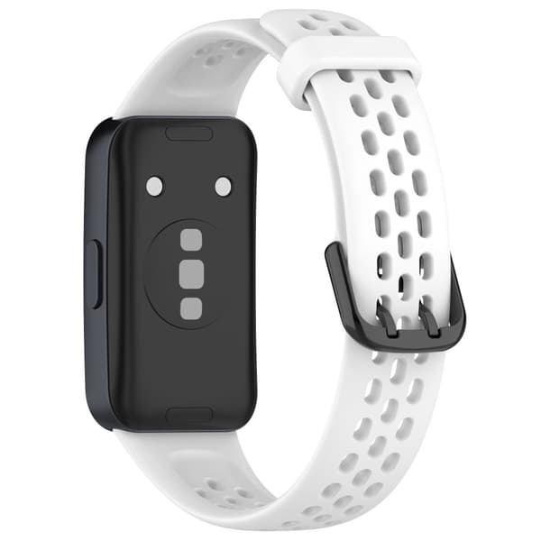 Silikonrem för Huawei Band 8 - Vit Vit