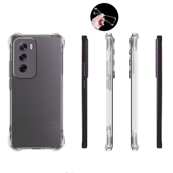 Lux-Case Airbag Oppo Reno12 cover Transparent